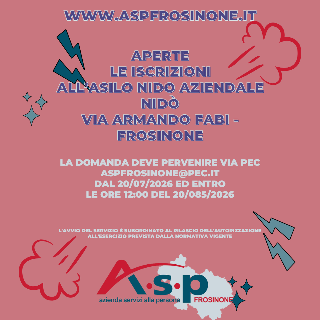 Al momento stai visualizzando Aperte le iscrizioni al Nido Aziendale “Nidò” – Anno educativo 2026/2027